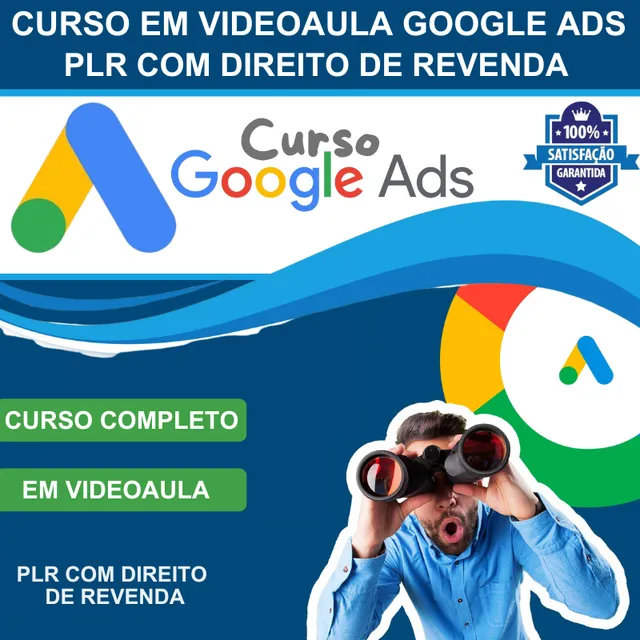 Curso Google Ads Em Videoaula Com Plr Direito De Revenda!