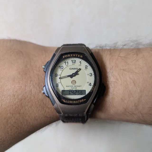 Reloj Casio Forester Ft-600 Original Usado En Buen Estado