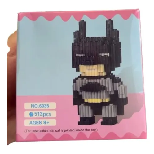 Bloques Lego Magico 3d De Personajes Animados Coleccionable