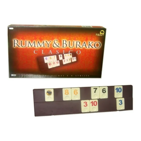 Juego Rummy Burako Clasico Bisonte