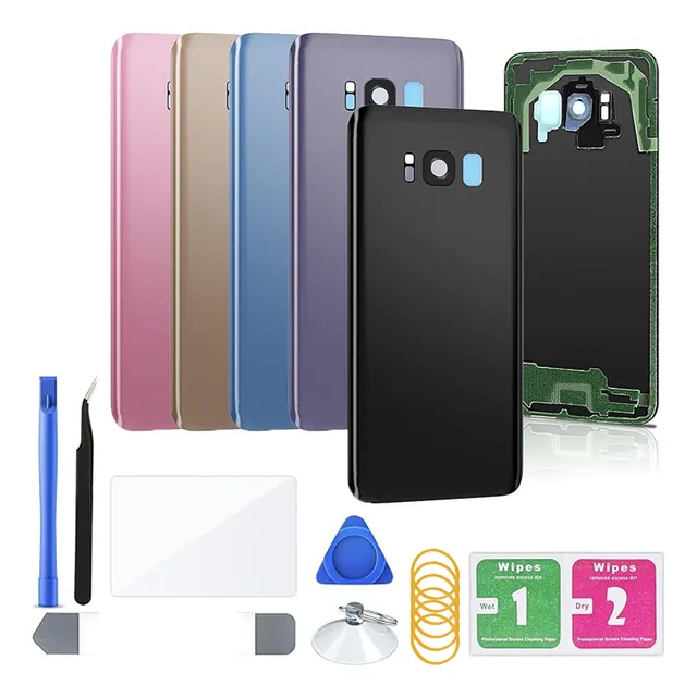 Tapa Trasera Para Samsung Galaxy S8 Con Cristal Cámara