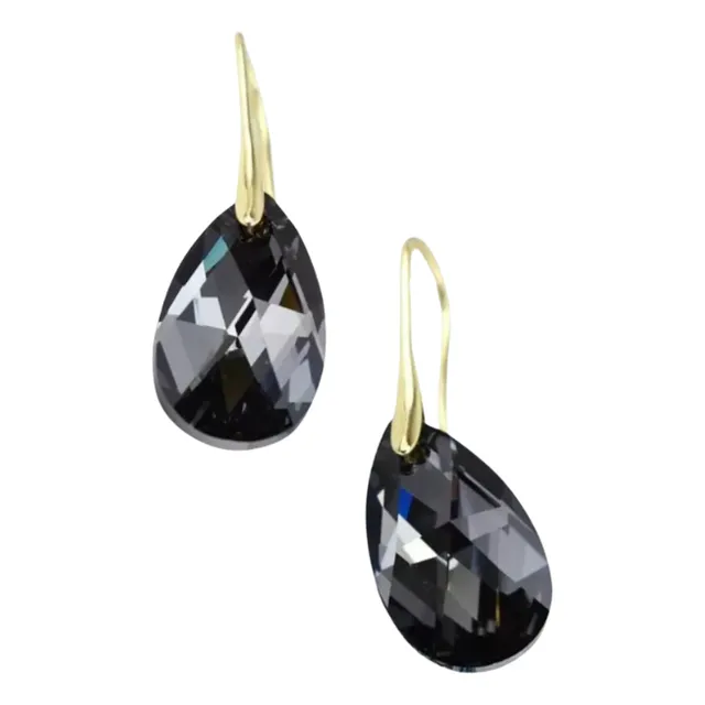 Caravanas Mujer Swarovski Originales Cristal Varios Colores