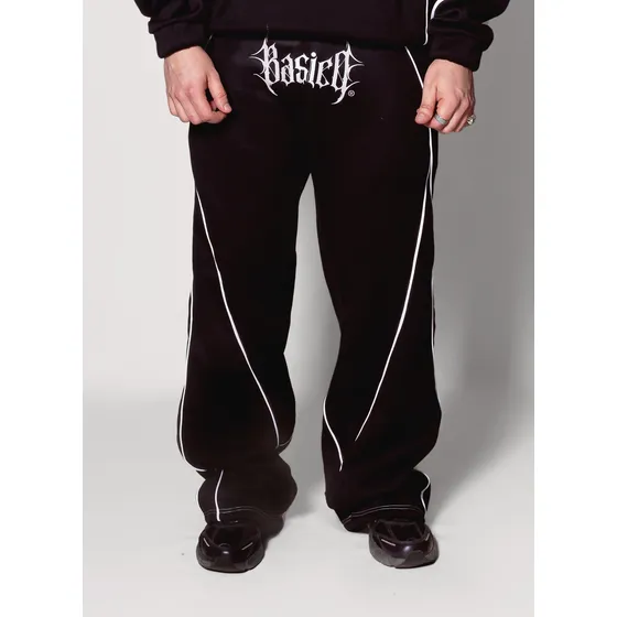 Trackpant Negro Basico Grunge