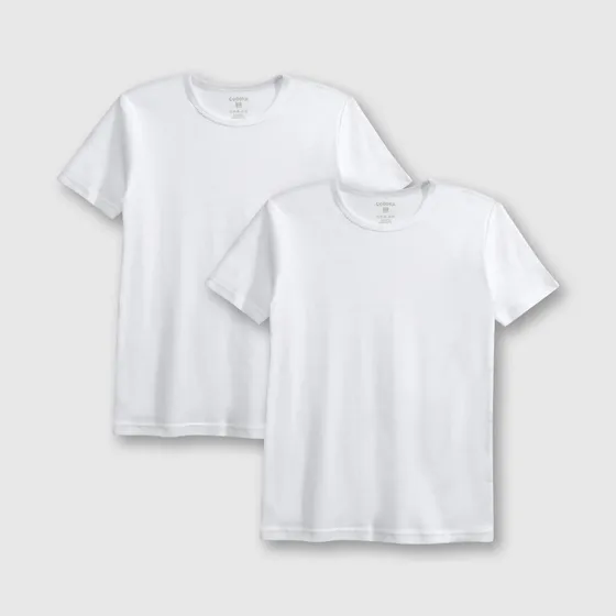 Pack De Polos Unisex Blanco Colloky