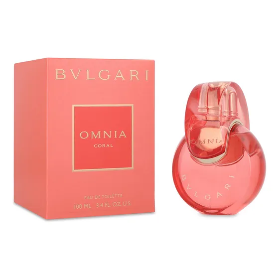 Perfume Omnia Coral Para Mujer De Bvlgari Edt 100ml Volumen De La Unidad 100 Ml