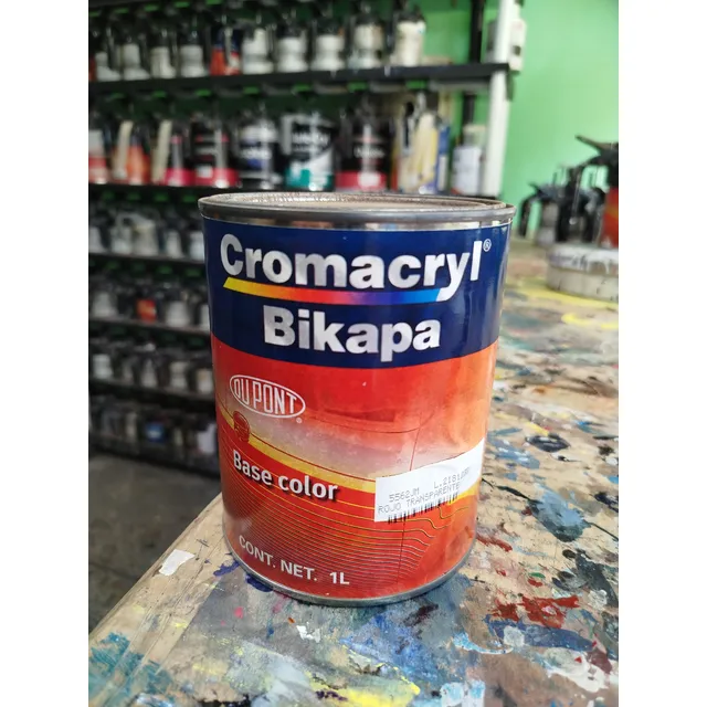 Pintura Automotriz Color Rojo Transparente Bikapa