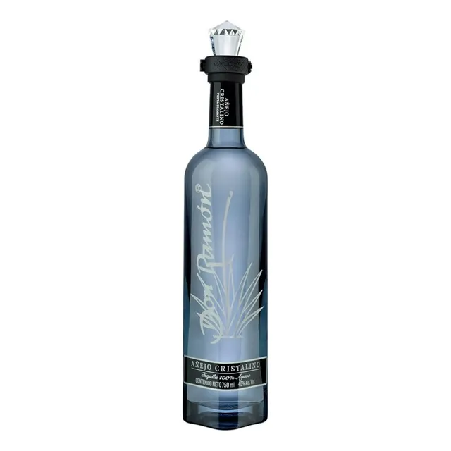 Tequila Don Ramon Añejo Cristalino Punta Diamante 750 Ml