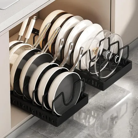 Organizador Louça Para Cozinha Gaveta Ajustável Aço Bilimo