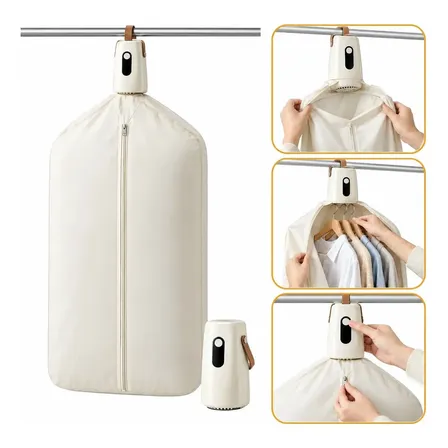 Secador De Roupas Portátil Elétrico Varal Dobrável Branco 220v