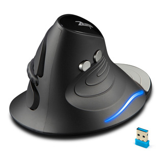 Mouse Vertical Para Jogos Sem Fio De 2,4 Ghz 3 Dpi Ajustávei Mouse Vertical Para Jogos Sem Fio De 2,4 Ghz 3 Dpi Ajustávei