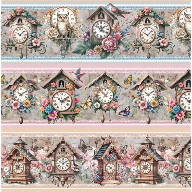 Tricoline Digital Barrados Diversas Opções (55cm X 1,50cm)