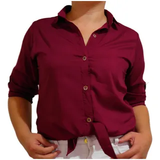 Camisas vinotinto para mujer deals