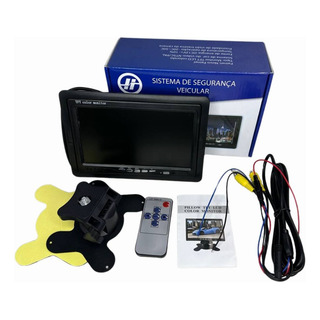 Tela Monitor Veicular Tft-lcd 7 Polegadas 2 Entradas Av Tela Monitor Veicular Tft-lcd 7 Polegadas 2 Entradas Av