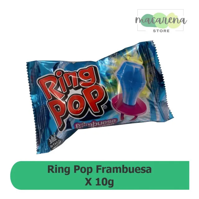 Ring Pop Frambuesa 10g
