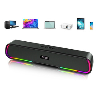Bocina Bluetooth Multimedia Subwoofer Portátil Rgb Estéreo Bocina Bluetooth Multimedia Subwoofer Portátil Rgb Estéreo