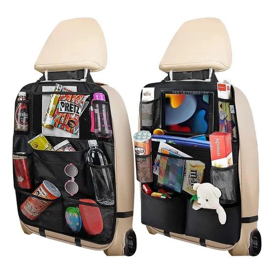 2 Organizadores De Asiento De Coche, Protector De Asiento Tr