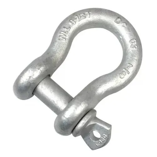 Anilha Manilha Curva Forj. Corpo 3/4 Pino 7/8 Rosc. 4,75ton.