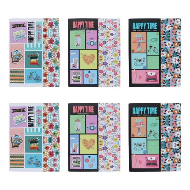 Pack 6 Carpeta Archivador Paradocumentos Con Gancho Diseños
