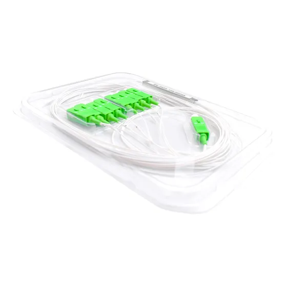 Powerfiber Plc Splitter Monomodo 1x8 Con Conector Sc/apc