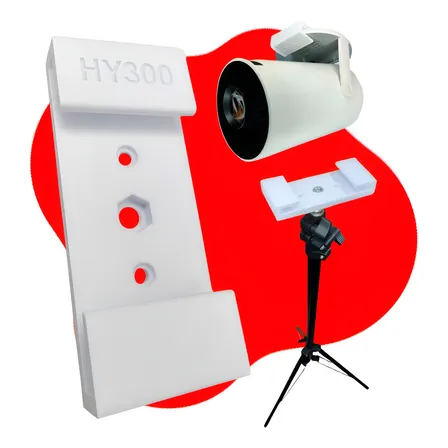 Suporte Para Projetor Hy300 Parede Teto Tripé Magcubic Branco