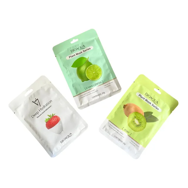 Mascarilla Facial Hidratante Pack X 3 Unidades Bioaqua