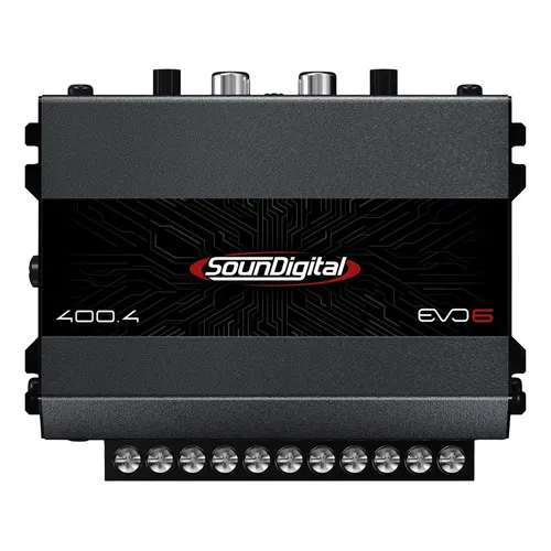 Módulo Amplificador SounDigital 3000.1 EVO 6 - 1 Canal 2 Ohms