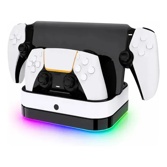 Base Carregador Dock Dualsense Para Controle Compatível Ps5