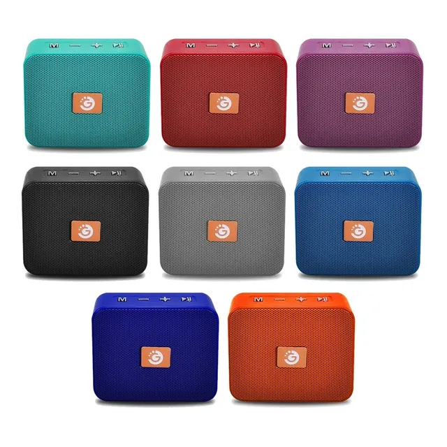 Parlante Portátil Goldtech Pocketboom Bt/ Radio Fm/ Sd Card 