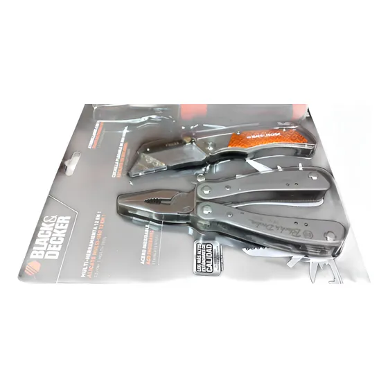 Pinza Multifunción Black&decker 12 En 1 Nueva En Blister