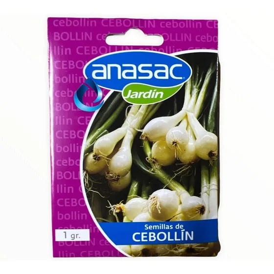 Semillas Cebollin 1 Gr - Anasac