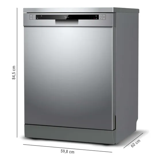 Lavavajillas Midea Silver 12 Sets Mlv-12si5203