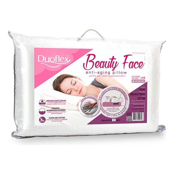 Almohada Beauty Face Duoflex - Antiarrugas