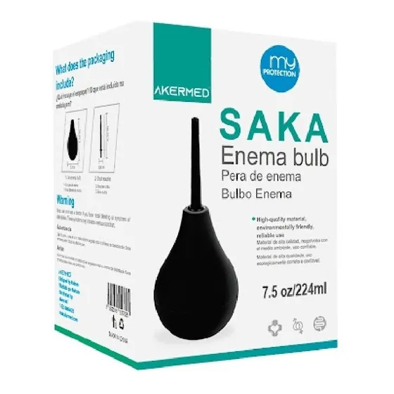Pera De Enema Saka 224ml Akermed Tienda