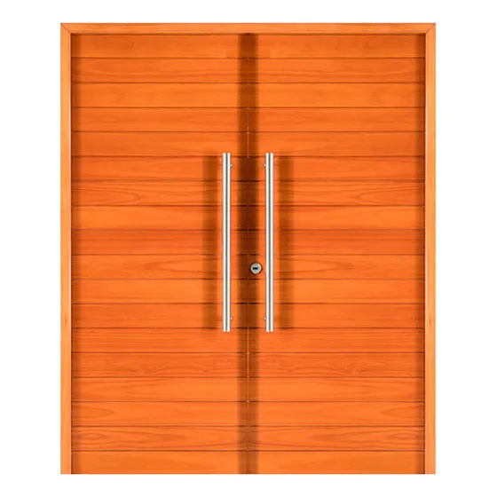 Porton Puerta Doble 2331 Madera Grandis Oblak C/ 2 Barrales