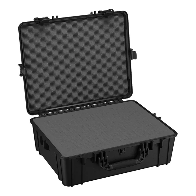 Estuche Rígido Impermeable Negro Para Almacenamiento 63x51x2