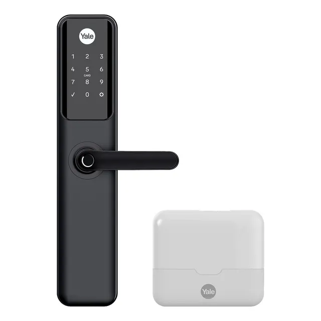 Cerradura Eléctrica Digital Yale Ydm60 Con Hub Negro