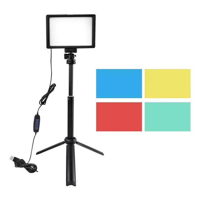 Luz Led Usb Con Filtro De Color Para Grabar Vídeos