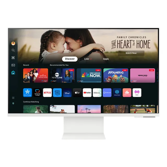 Monitor Samsung 32 Smart M8 M80d Uhd Color White 110V/220V