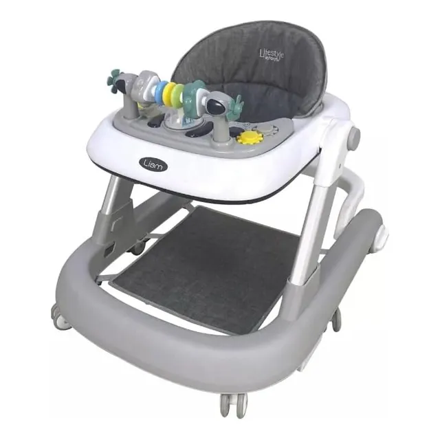 Andadera Andador Lifestyle Liam Infanti Para Niños Bebes Gris