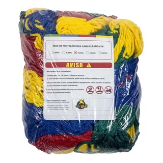 Rede De Proteção Colorida Para Cama Elåstica De 3,05/3,10 M Rede De Proteção Colorida Para Cama Elåstica De 3,05/3,10 M
