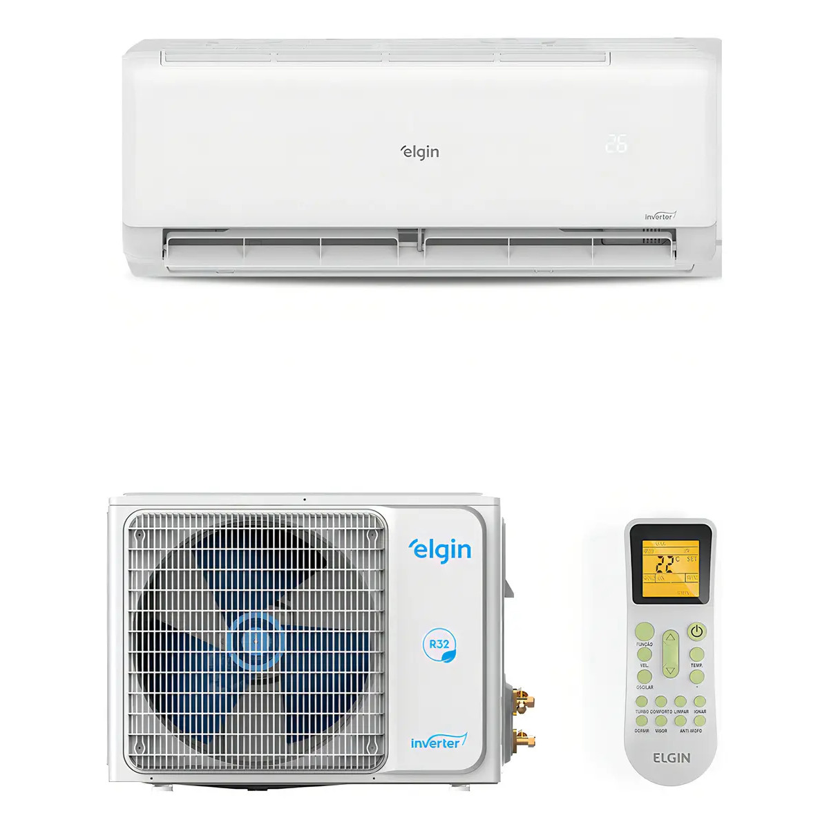 Ar Condicionado Elgin Eco Inverter II 9.000 BTU