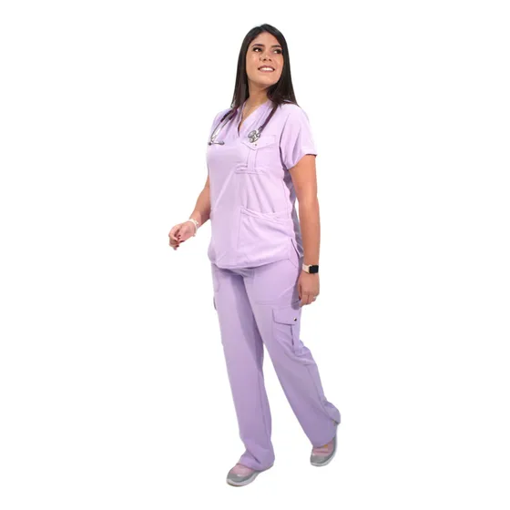 Uniforme Medico Tipo Cherokee Tela Antifluidos Stretch
