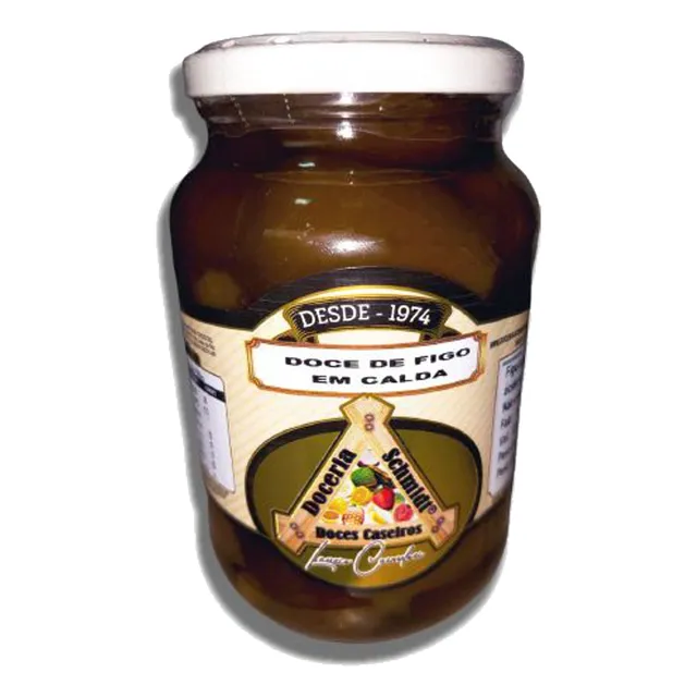 Doce De Figo Em Calda - Caseiro - Tradicional Schmitd 600g
