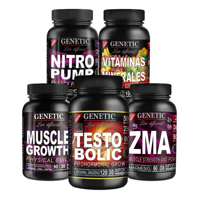 Anabol 5 Aumenta Testoster Vigor Sexual Pro Hormonal Genetic