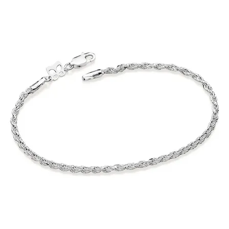 Pulseira Fio Baiano Prata Maciça 925 Rommanel 8500790