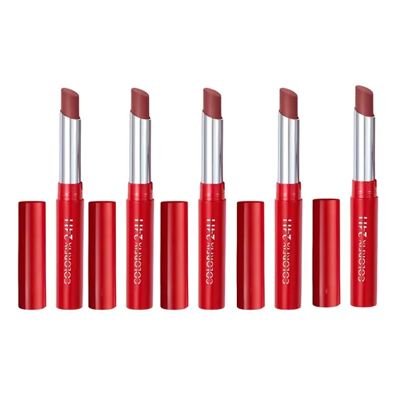 Labial Matte 24 Horas Color Fix Esika (combo Por 5)