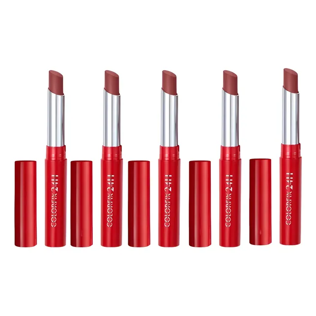 Labial Matte 24 Horas Color Fix Esika (combo Por 5)