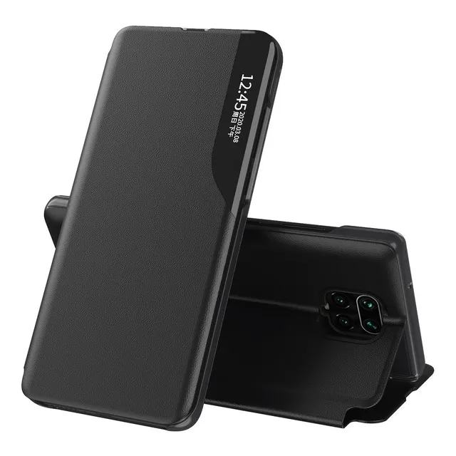 Case Carcasa Forro Funda 360 Para Samsung Galaxy | Note20 | Note10 | S22 | S21 | S20 | Plus | Ultra | Cuero + Ventana Interactiva [d]