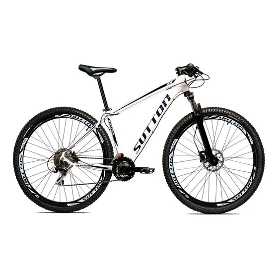 Bicicleta mountain bike Sutton Gold 2022 R29 tamanho do uadro 17" - branco