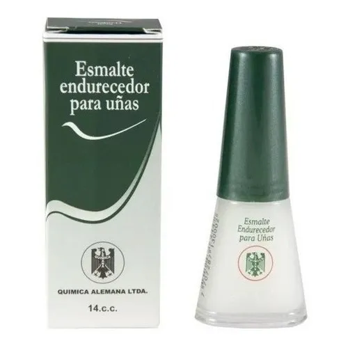 Endurecedor de unhas Quimica Alemana Nail Hardener cor transparente